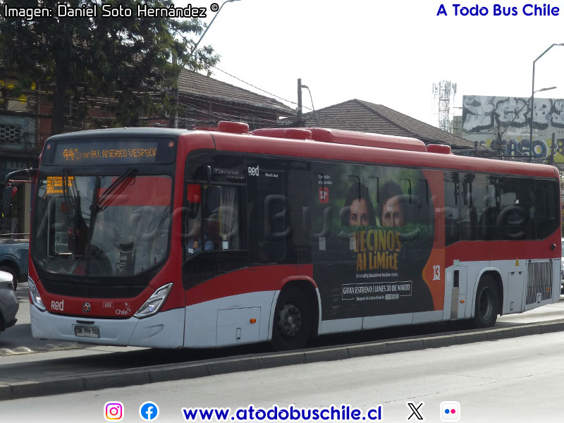 Marcopolo Torino Low Entry / Volvo B-8R-LE Euro6 / Servicio Troncal 444