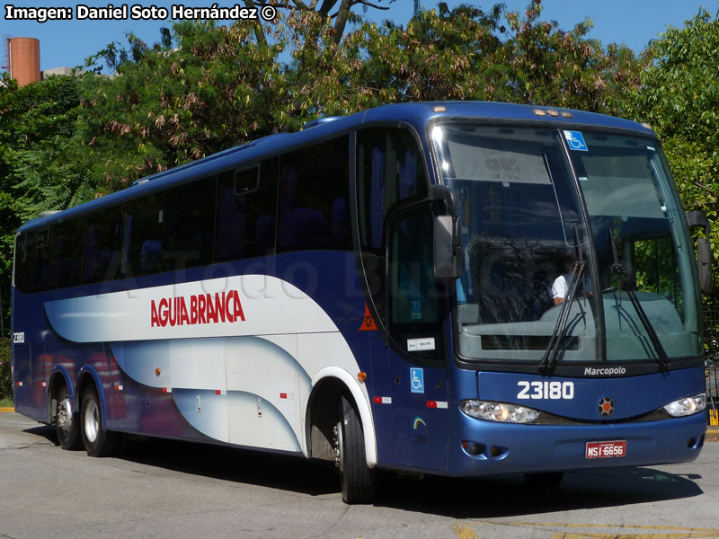 Marcopolo Paradiso G6 1200HD / Mercedes Benz O-500RSD-2036 / Viação Águia Branca (Espírito Santo - Brasil)