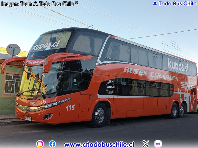 Marcopolo Paradiso New G7 1800DD / Scania K-400B eev5 / Buses Tarapacá