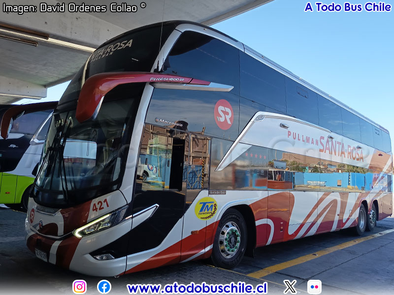 Marcopolo Paradiso G8 1800DD / Mercedes Benz O-500RSD-2448 BlueTec5 / Pullman Santa Rosa