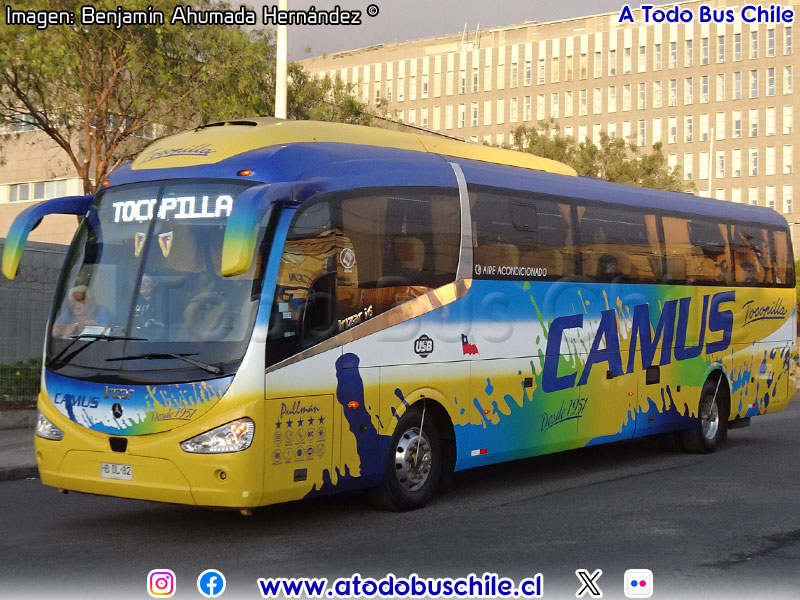 Irizar i6 3.70 / Mercedes Benz O-500RS-1836 BlueTec5 / Camus Tocopilla