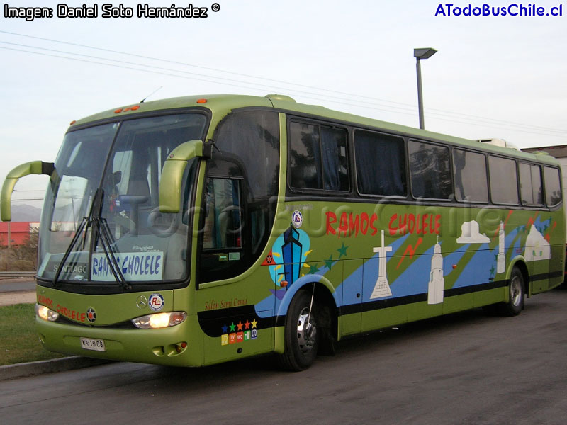 Marcopolo Viaggio G6 1050 / Mercedes Benz O-400RSE Eletrônico / Ramos Cholele