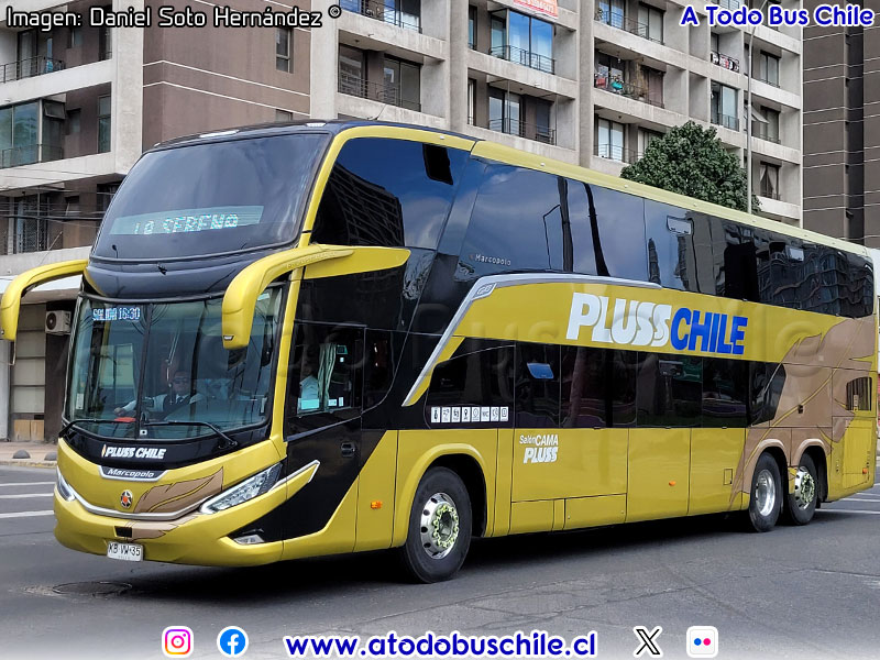 Marcopolo Paradiso G7 1800DD / Volvo B-450R Euro5 / Pluss Chile