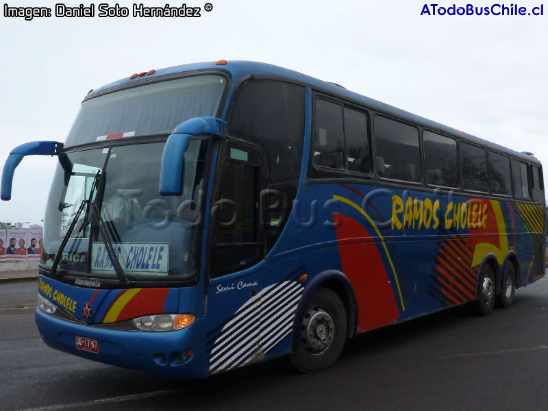 Marcopolo Paradiso G6 1200 / Mercedes Benz O-400RSD Eletrônico / Ramos Cholele