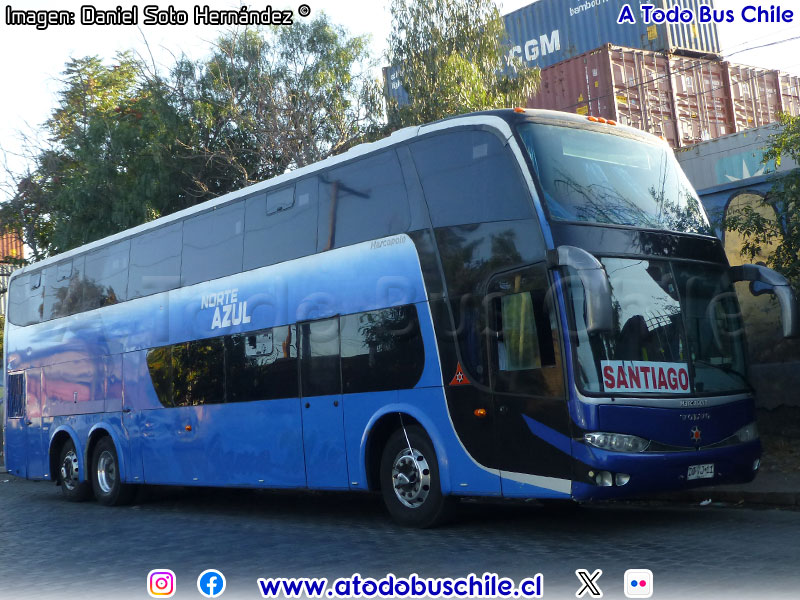 Marcopolo Paradiso G6 1800DD / Volvo B-12R / Buses Norte Azul
