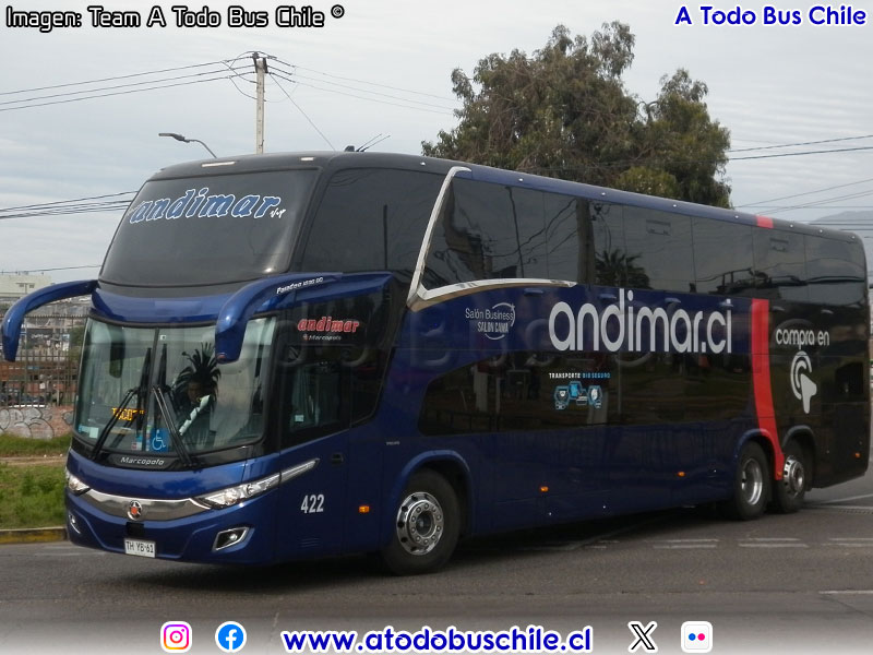 Marcopolo Paradiso 1800DD / Volvo B-450R Euro5 / Nueva Andimar