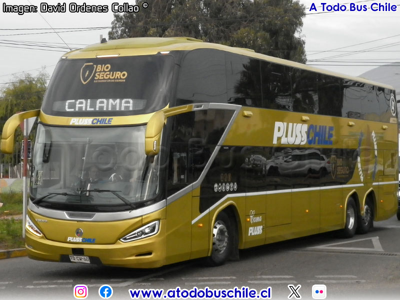 Modasa Zeus 5 / Volvo B-450R Euro5 / Pluss Chile