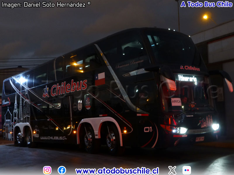 Modasa Zeus 3 / Volvo B-420R 8x2 Euro5 / Chile Bus
