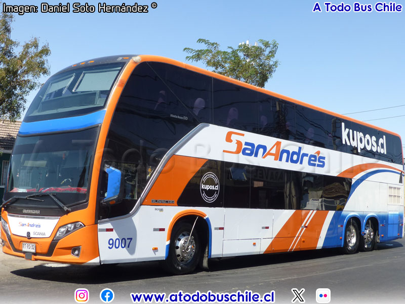 Busscar Vissta Buss DD / Scania K-440B eev5 / Tacoha (Auxiliar Origen San Andrés)
