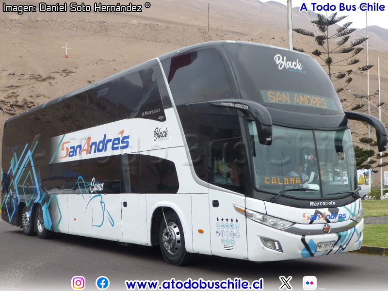 Marcopolo Paradiso G7 1800DD / Volvo B-420R Euro5 / Origen San Andrés
