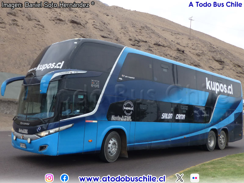 Marcopolo Paradiso G7 1800DD / Mercedes Benz O-500RSD-2442 / Buses Norte Azul