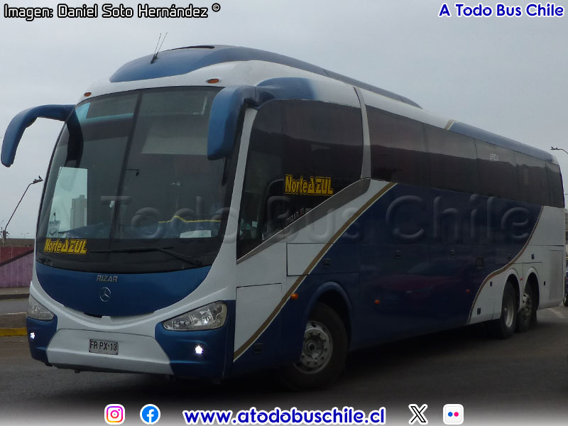 Irizar i6 3.90 / Mercedes Benz O-500RSD-2442 / Buses Norte Azul