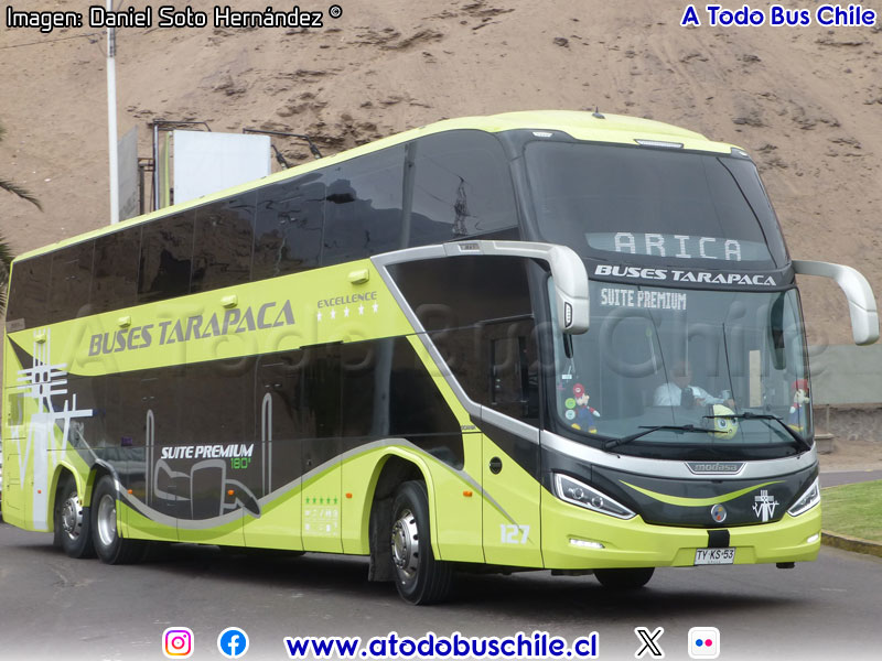 Modasa Zeus 5 / Scania K-450CB eev5 / Buses Tarapacá