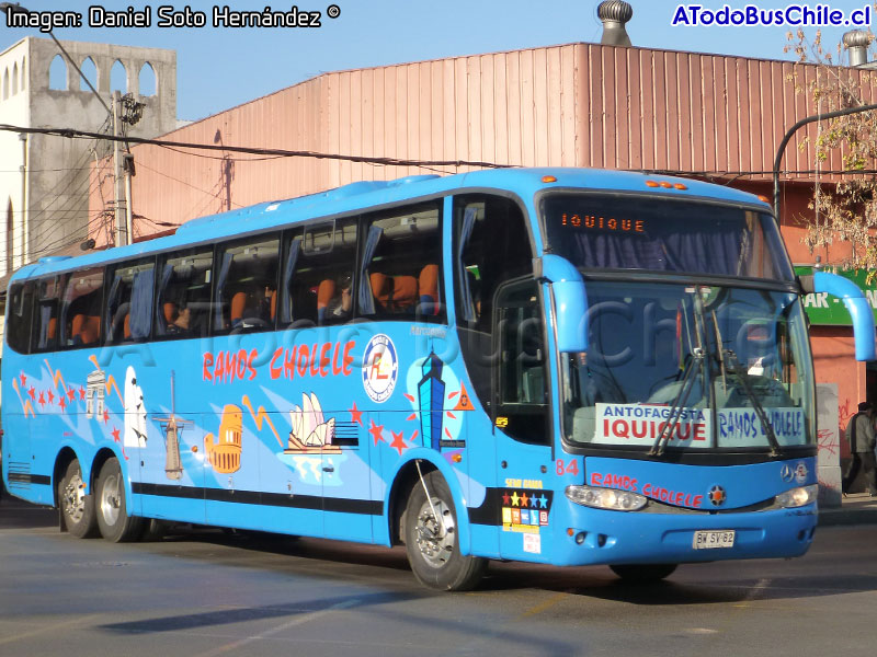 Marcopolo Paradiso G6 1200 / Mercedes Benz O-500RSD-2436 / Ramos Cholele