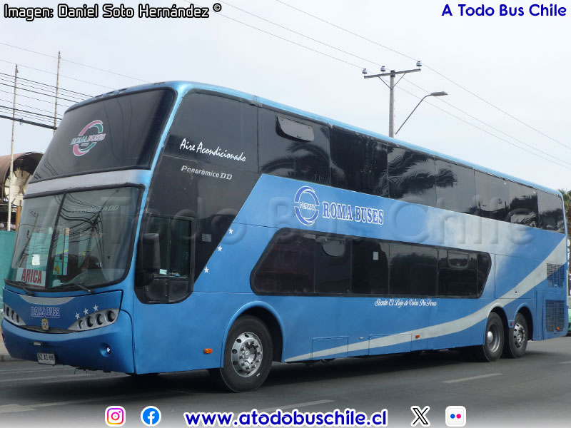 Busscar Panorâmico DD / Mercedes Benz O-500RSD-2442 / Roma Buses