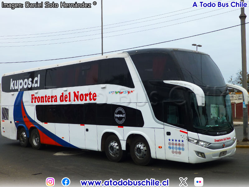 Marcopolo Paradiso G7 1800DD / Volvo B-430R 8x2 / Frontera del Norte
