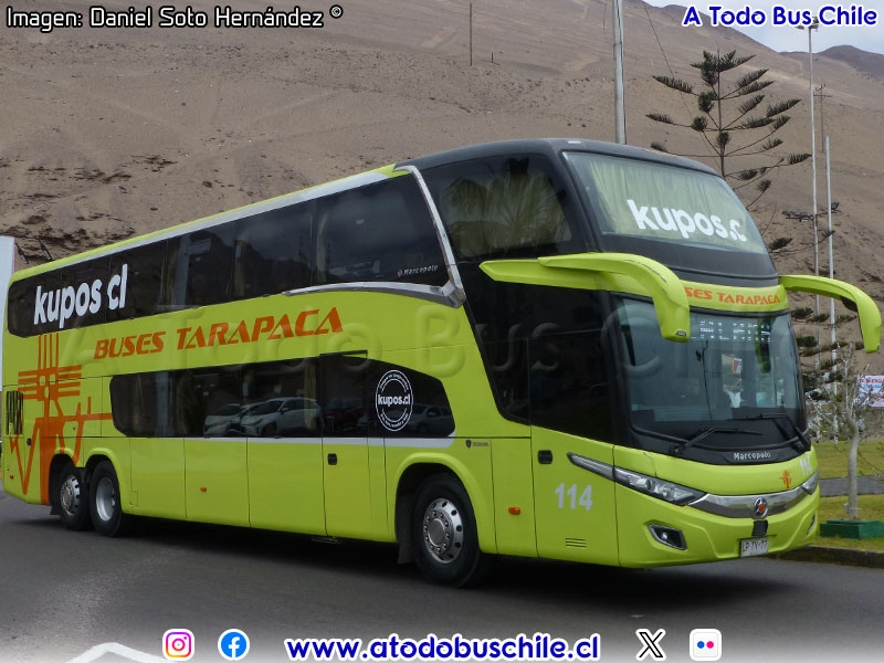 Marcopolo Paradiso New G7 1800DD / Scania K-400B eev5 / Buses Tarapacá