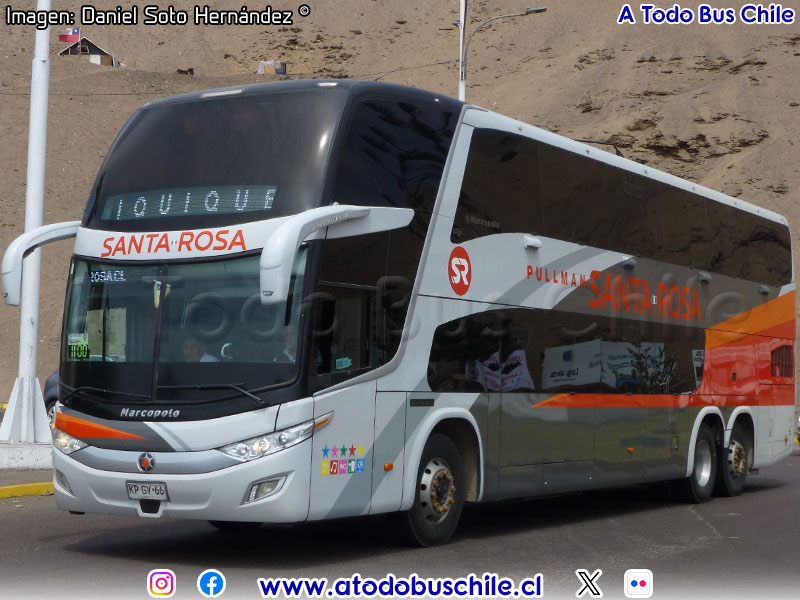 Marcopolo Paradiso G7 1800DD / Mercedes Benz O-500RSD-2441 BlueTec5 / Pullman Santa Rosa