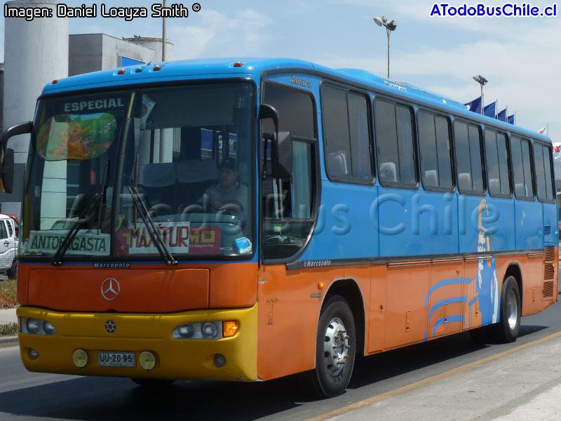 Marcopolo Andare / Mercedes Benz O-400RSE Eletrônico / Buses Vega (Al servicio de Maxitur)