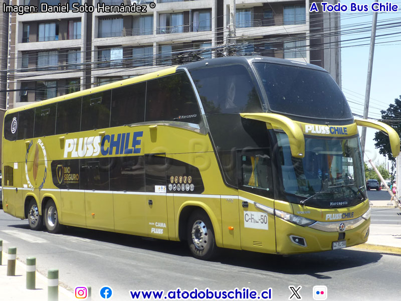 Marcopolo Paradiso New G7 1800DD / Volvo B-450R Euro5 / Pluss Chile