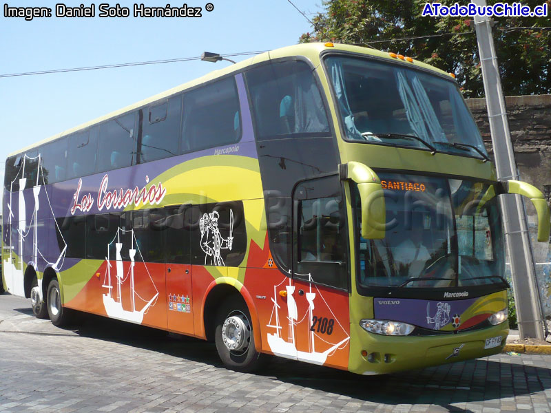 Marcopolo Paradiso G6 1800DD / Volvo B-12R / Los Corsarios