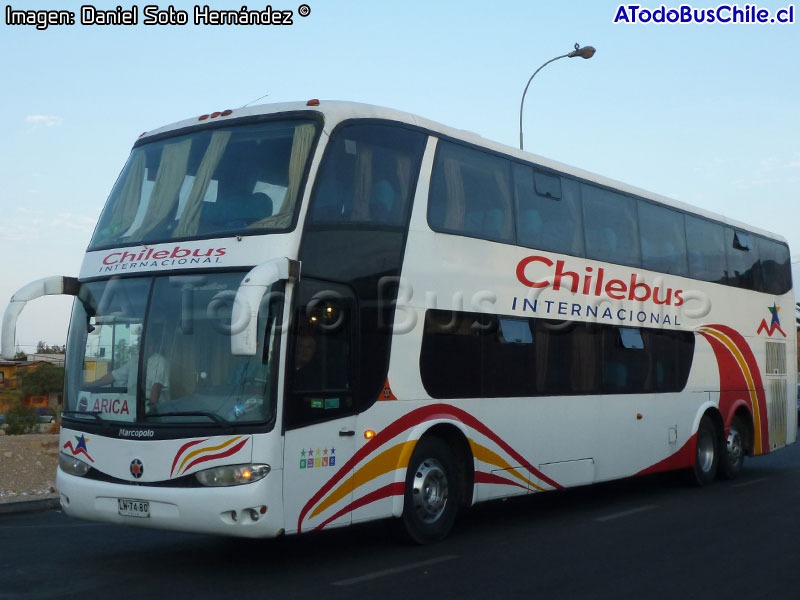 Marcopolo Paradiso G6 1800DD / Scania K-420 / Chile Bus