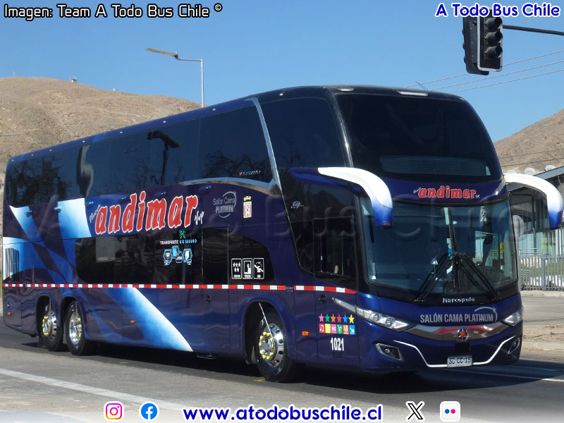 Marcopolo Paradiso New G7 1800DD / Volvo B-450R Euro5 / Nueva Andimar