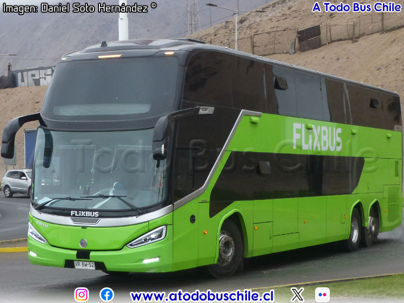 Modasa Zeus 5 / Volvo B-450R Euro5 / Flixbus Chile