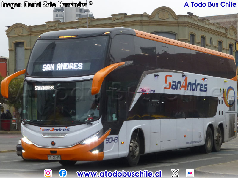 Marcopolo Paradiso G8 1800DD / Volvo B-450R Euro5 / Origen San Andrés