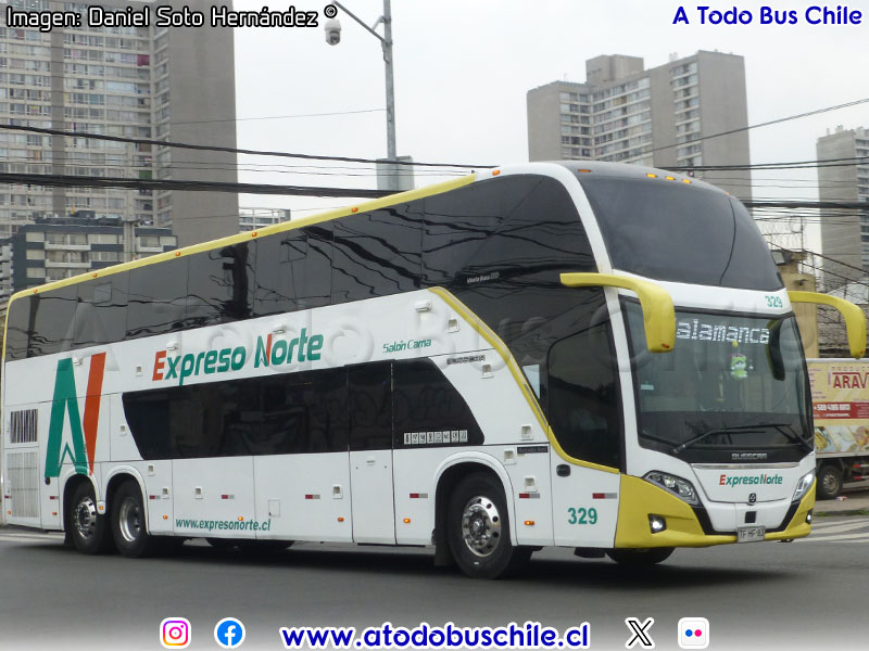 Busscar Vissta Buss DD / Mercedes Benz O-500RSD-2448 BlueTec5 / Origen Expreso Norte