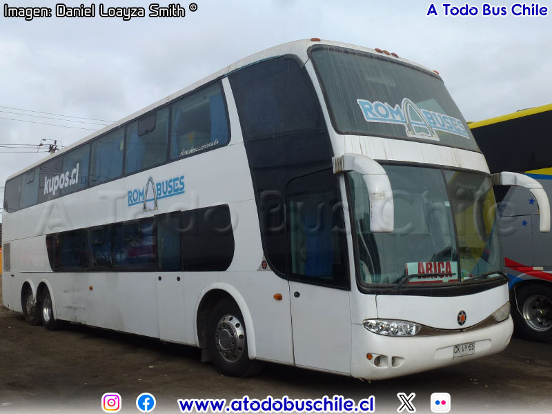 Marcopolo Paradiso G6 1800DD / Scania K-420B / Roma Buses