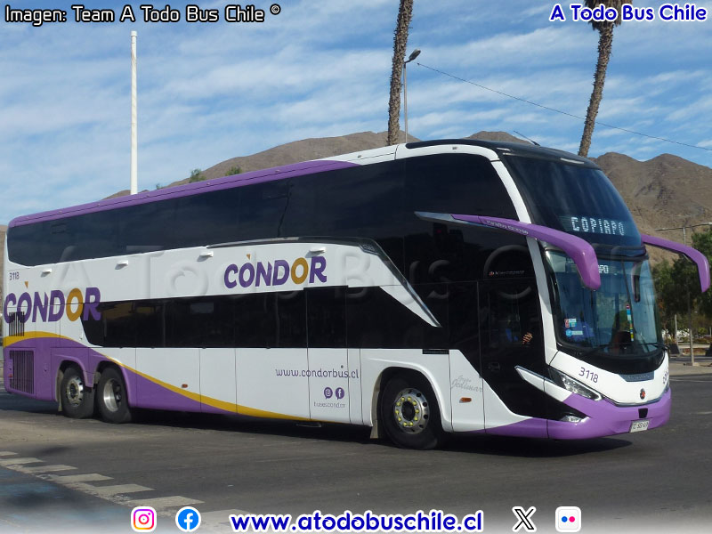 Marcopolo Paradiso G8 1800DD / Mercedes Benz O-500RSD-2448 BlueTec5 / Cóndor Bus