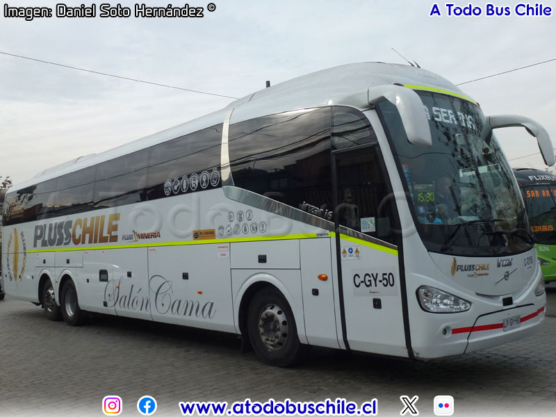 Irizar i6 3.90 / Volvo B-450R Euro5 / Pluss Chile