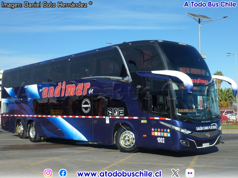 Marcopolo Paradiso New G7 1800DD / Volvo B-450R Euro5 / Nueva Andimar