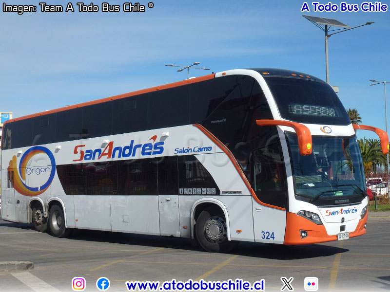 Busscar Vissta Buss DD / Scania K-450CB eev5 / Origen San Andrés