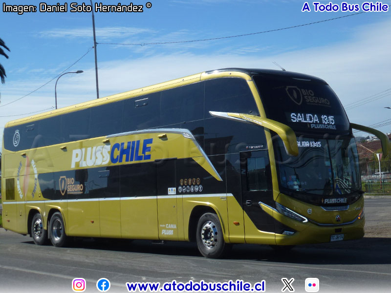 Marcopolo Paradiso G8 1800DD / Volvo B-450R Euro5 / Pluss Chile