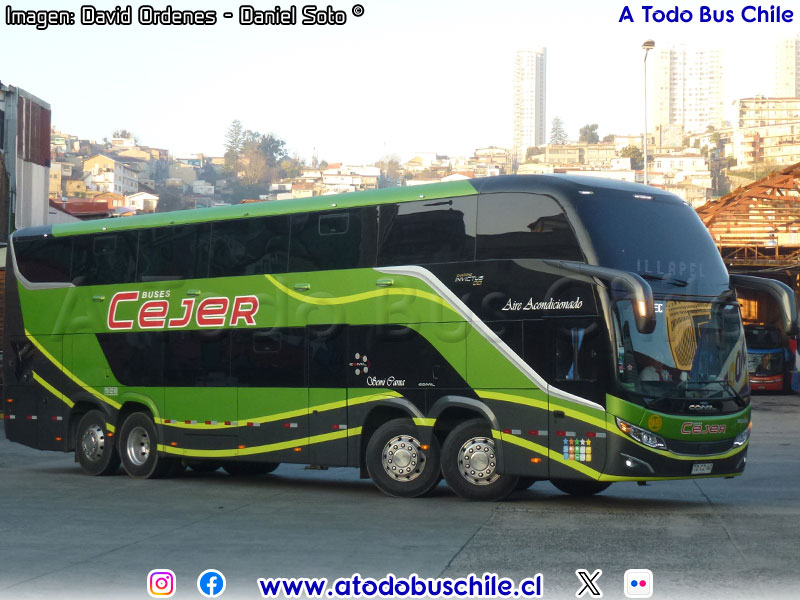 Comil Campione Invictus DD / Scania K-450CB 8x2 eev5 / Buses CEJER