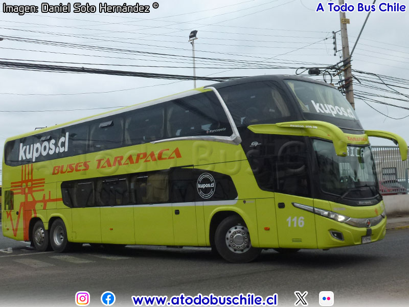 Marcopolo Paradiso New G7 1800DD / Scania K-400B eev5 / Buses Tarapacá