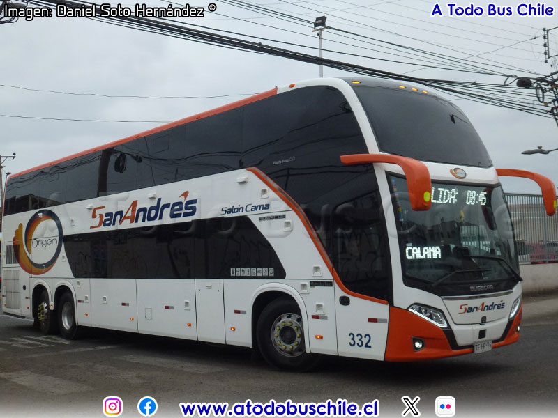 Busscar Vissta Buss DD / Mercedes Benz O-500RSD-2448 BlueTec5 / Origen San Andrés