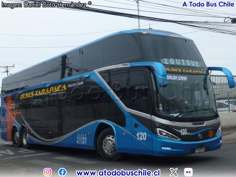 Modasa Zeus 5 / Scania K-450CB eev5 / Buses Tarapacá