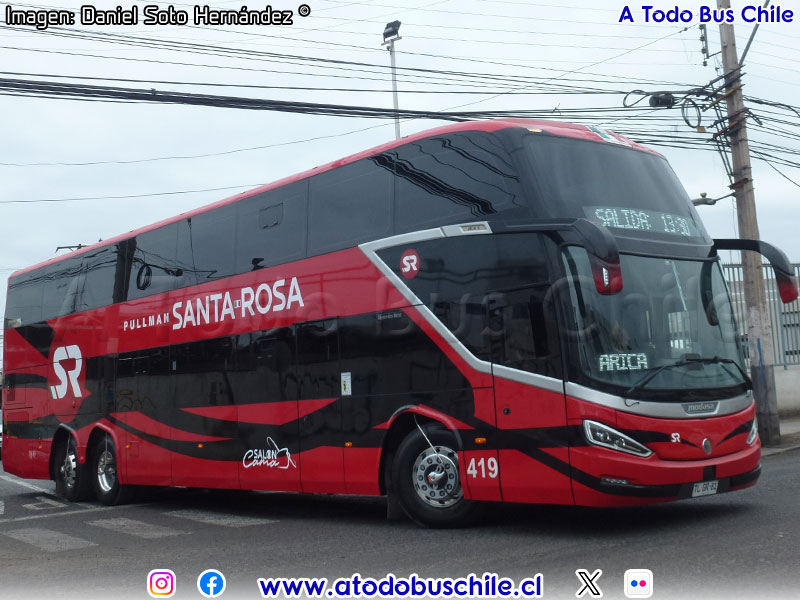 Modasa Zeus 5 / Mercedes Benz O-500RSD-2448 BlueTec5 / Pullman Santa Rosa