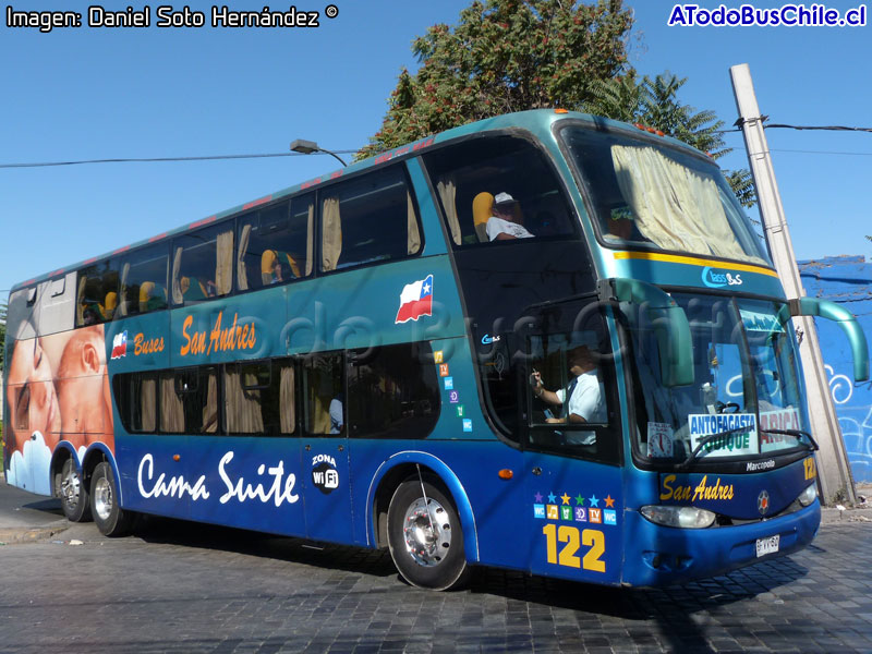 Marcopolo Paradiso G6 1800DD / Scania K-420 / TSA Pullman San Andrés