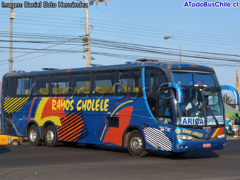 Marcopolo Paradiso G6 1200 / Mercedes Benz O-400RSD Eletrônico / Ramos Cholele
