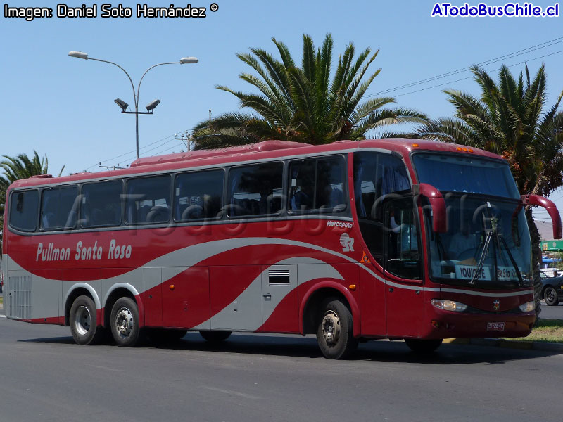 Marcopolo Paradiso G6 1200 / Mercedes Benz O-400RSD Eletrônico / Pullman Santa Rosa