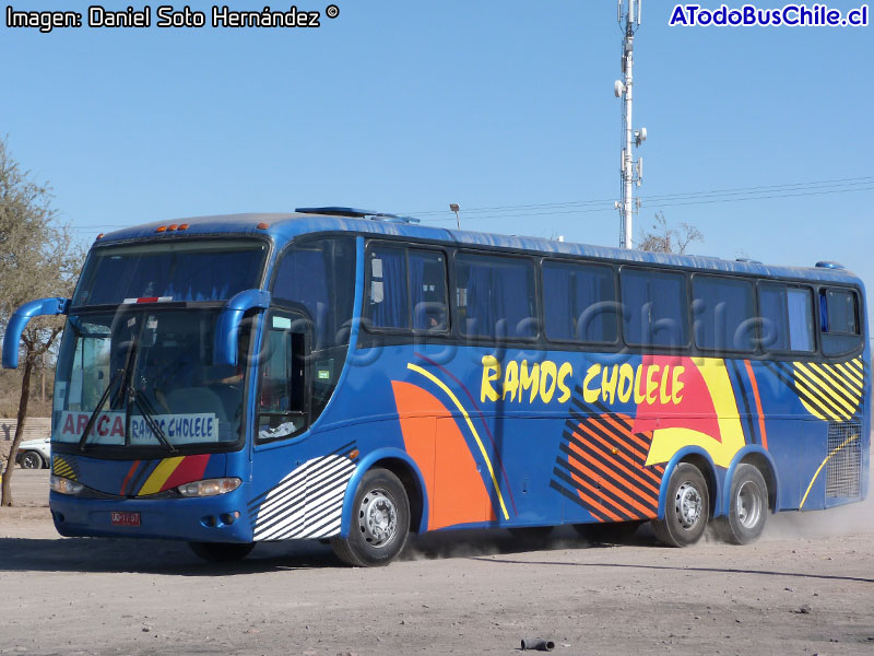 Marcopolo Paradiso G6 1200 / Mercedes Benz O-400RSD Eletrônico / Ramos Cholele