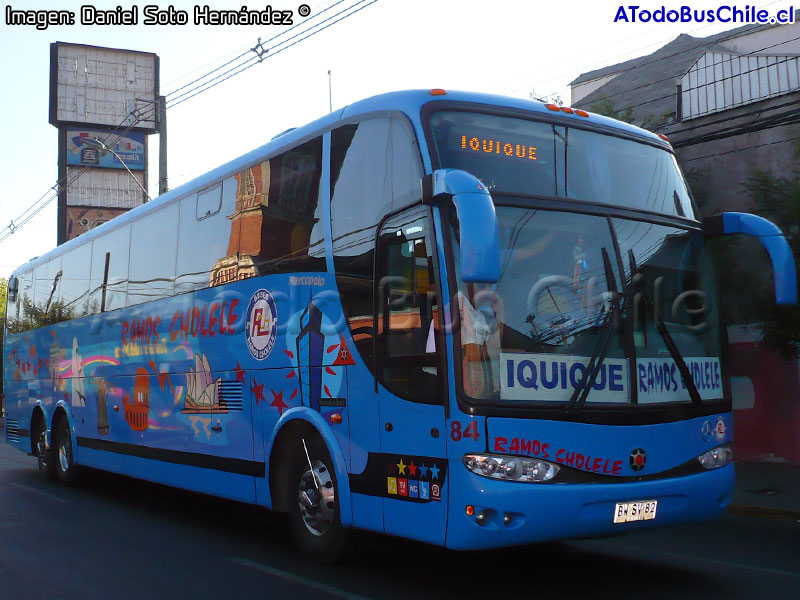 Marcopolo Paradiso G6 1200 / Mercedes Benz O-500RSD-2436 / Ramos Cholele
