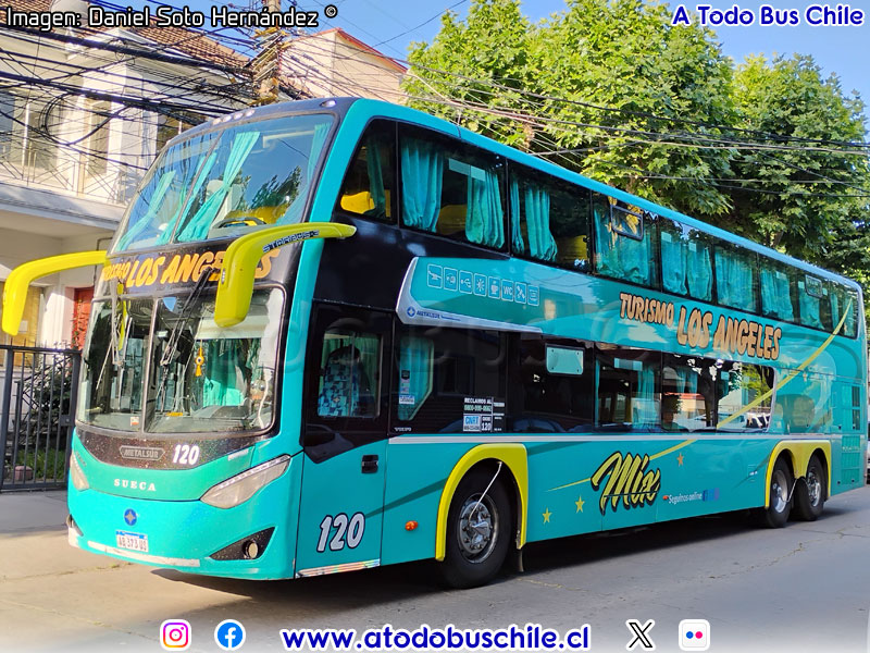 Metalsur Starbus 3 DP / Volvo B-450R Euro5 / Los Angeles Turismo (Argentina)
