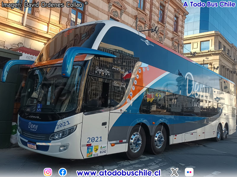 Comil Campione Invictus DD / Scania K-440B 8x2 eev5 / Deny Turismo (Río Grande do Sul - Brasil)