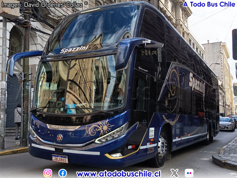 Marcopolo Paradiso G8 1800DD / Volvo B-460R Euro6 / Spazzini Tur (Río Grande do Sul - Brasil)