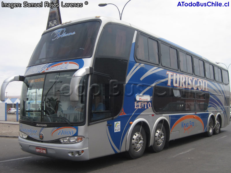 Marcopolo Paradiso G6 1800DD / Scania K-420 8x2 / Turiscoll Viagens (Santa Catarina - Brasil)
